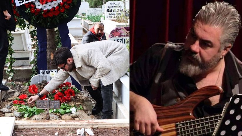 Müzisyen Hakan Yelbiz’e veda! Memleketinde toprağa verildi