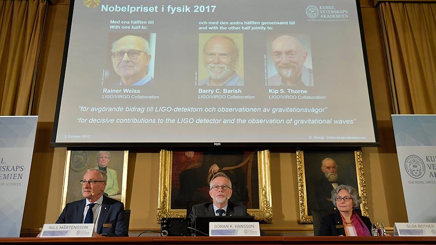 Nobel Fizik ödülleri sahiplerini buldu