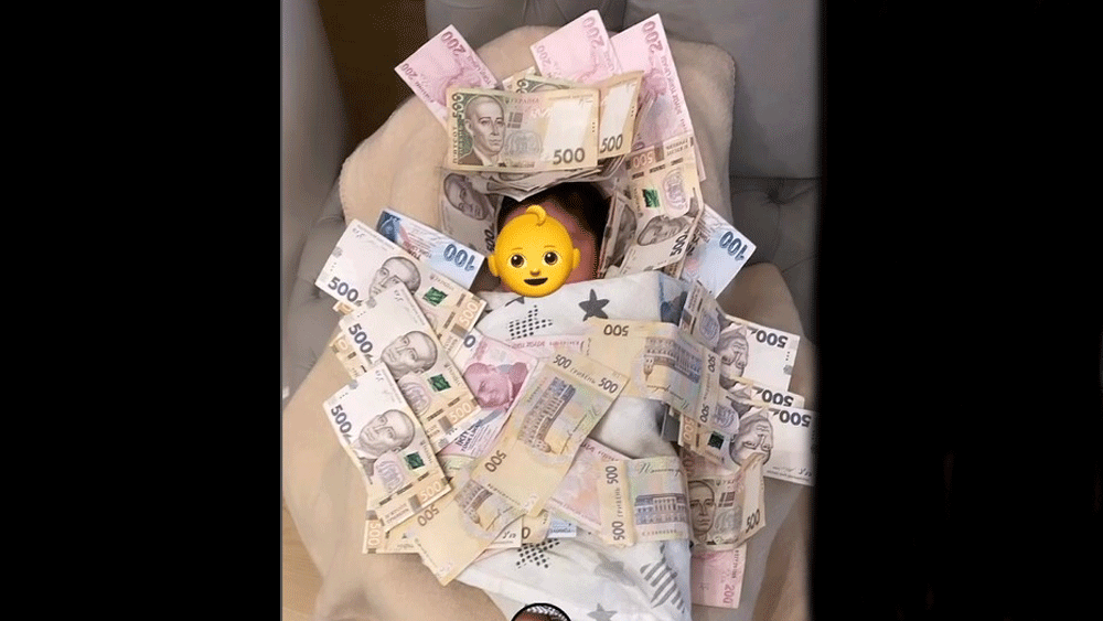 Seyhan Soylu, Nihat Doğan'ın bebeğini paralara boğdu