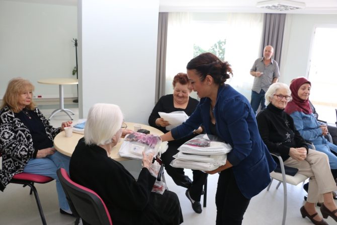 Yaşlılar Haftası’nda huzurevi ziyareti...