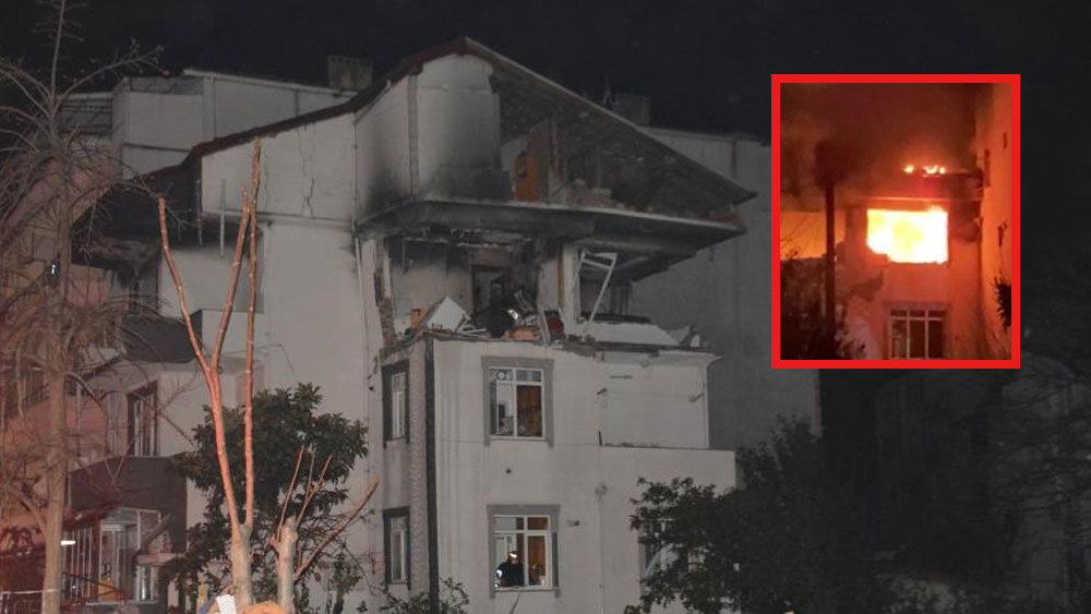 Kocaeli'deki doğalgaz patlamasının dehşet verici görüntüleri ortaya çıktı