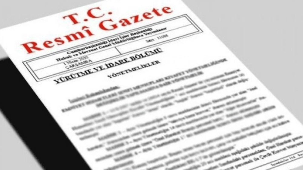 Resmi Gazete'de yayımlanan o kararlar