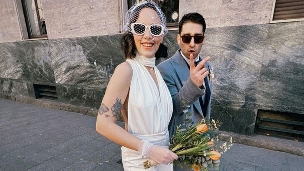 Ünlü oyuncu Milano'da evlendi