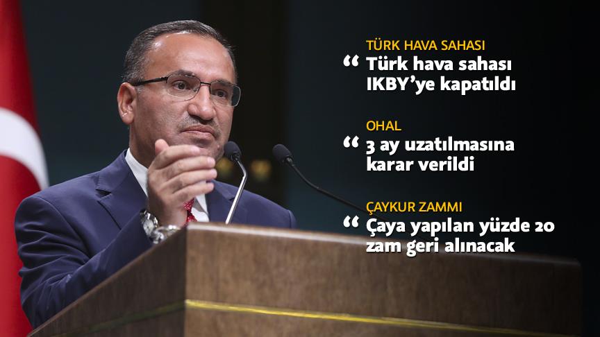 Bakanlar Kurulu'ndan kritik kararlar