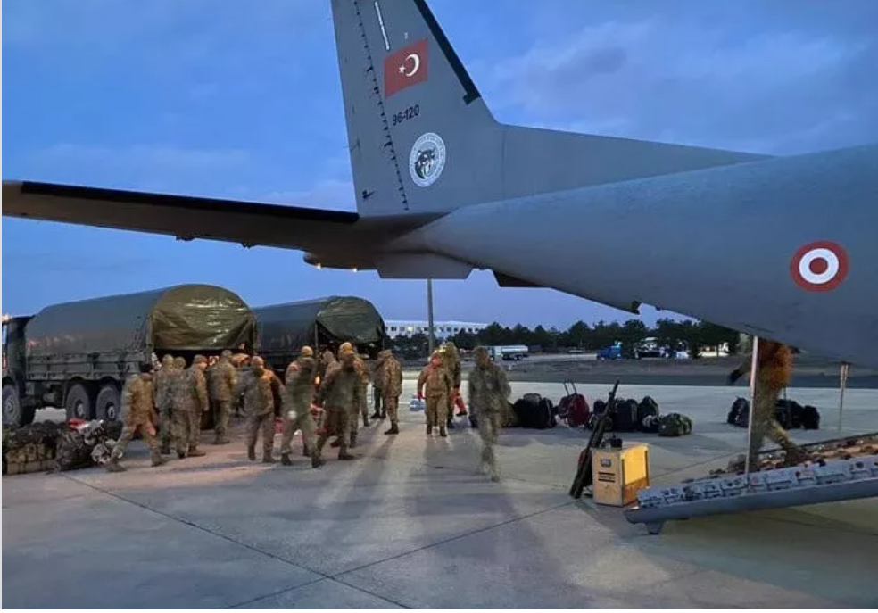 2. Ordu deprem bölgesine sevk edildi