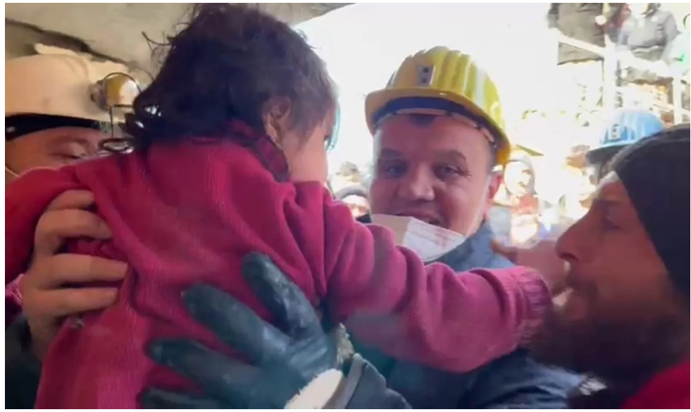 35 saat sonra yaşama yeniden merhaba dedi