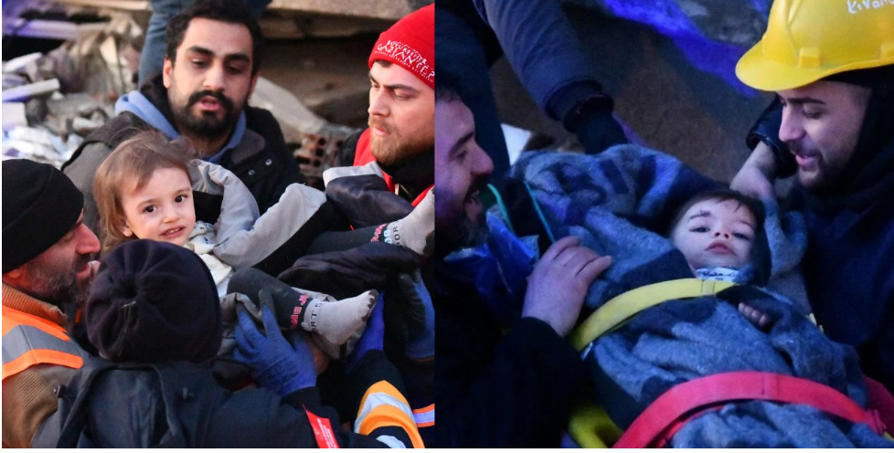 Gaziantep’te 40 saat sonra ikiz mucize