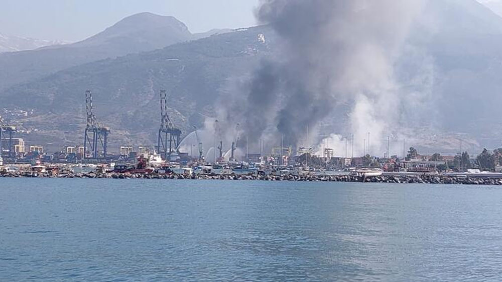 İskenderun Limanı yangınıyla ilgili Limak'tan açıklama