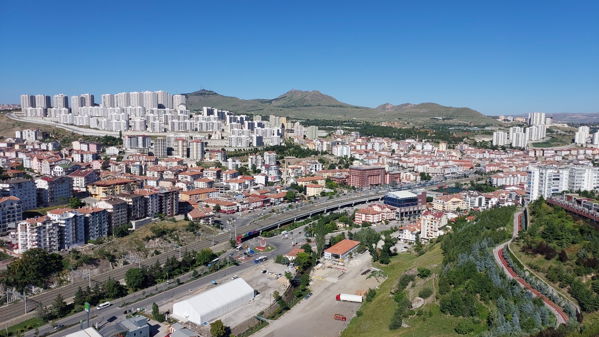 Ankara'da icradan satılık dubleks daire