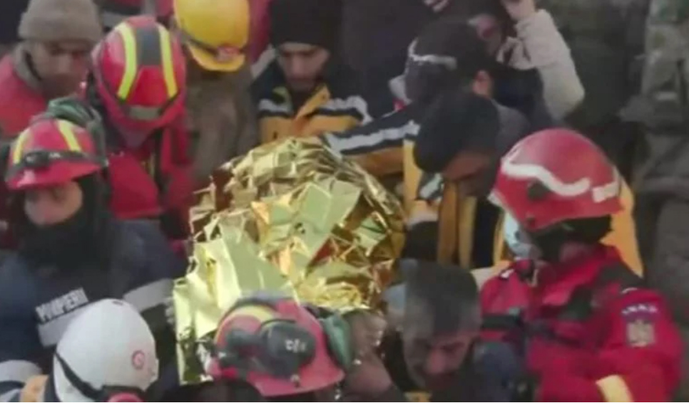 Hatay'da 149. saatte gelen mucize!