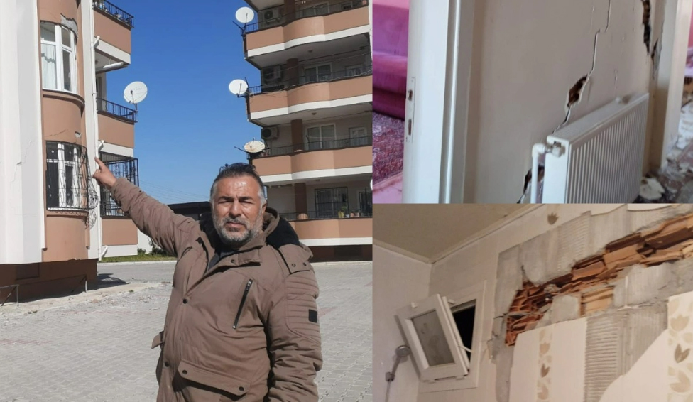 Osmaniye'de 'Hasarlı evlerimize hasarsız raporu verildi' iddiası