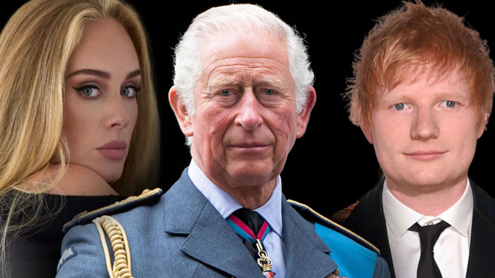 Adele ve Ed Sheeran'dan Kral Charles'ın teklifine ret!