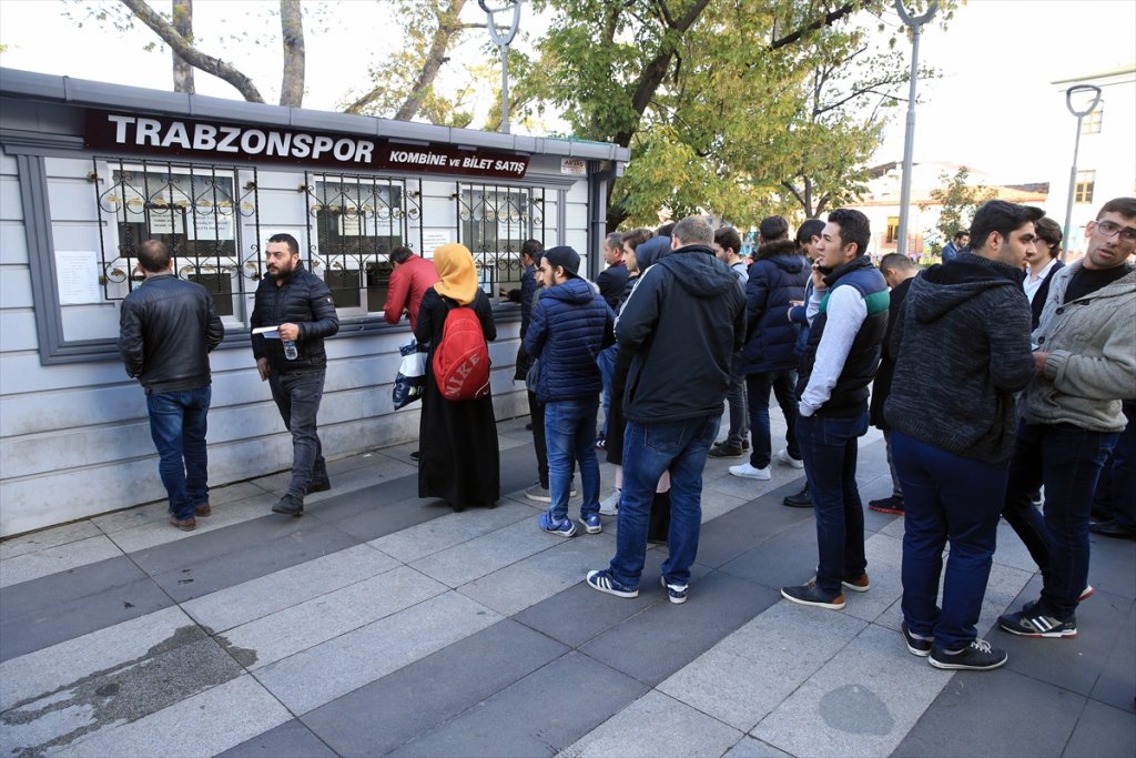 Trabzonspor-Galatasaray maçına yoğun ilgi