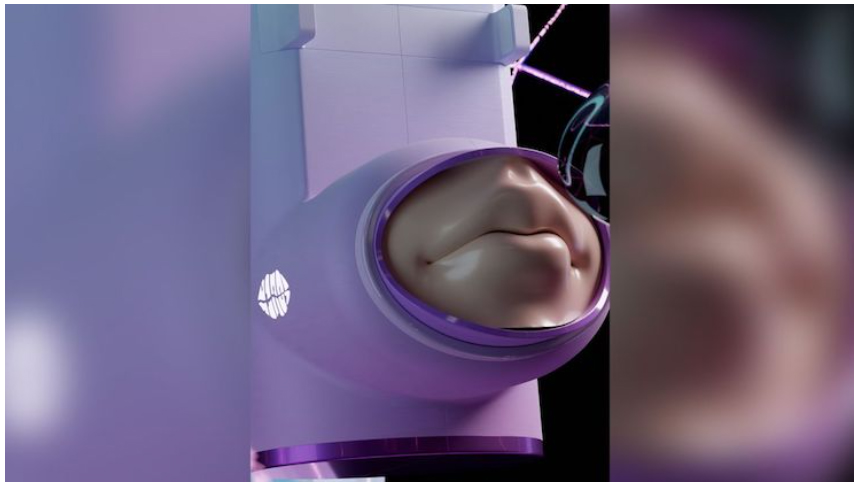 Çinli çılgın mucit öpüşme aleti yaptı