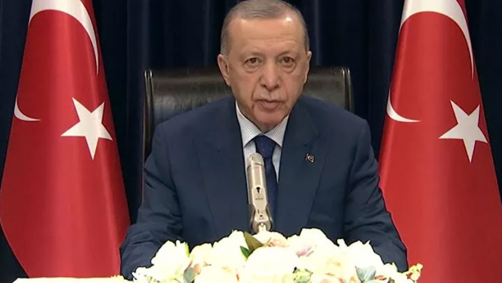 Erdoğan AKP’li il başkanlarına konuştu