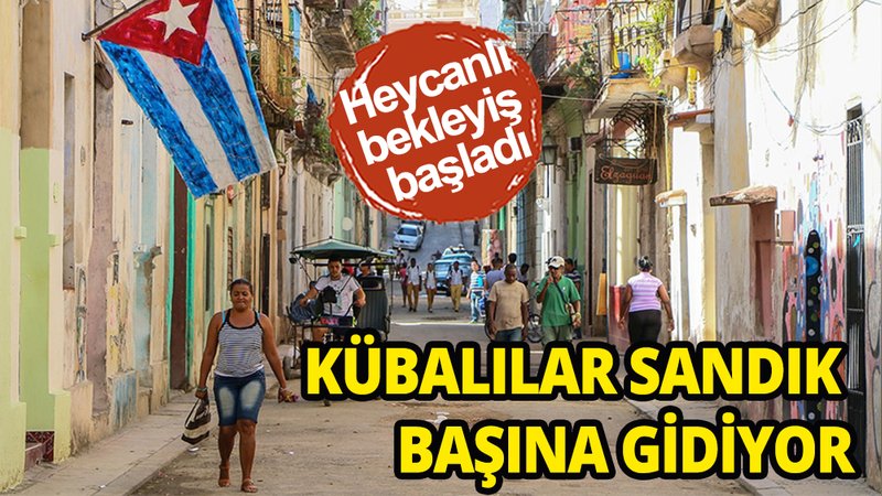 Kübalılar yarın sandık başında