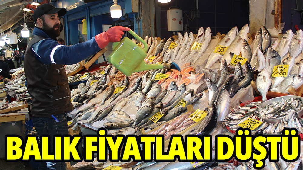Ramazan'da balık fiyatları düştü