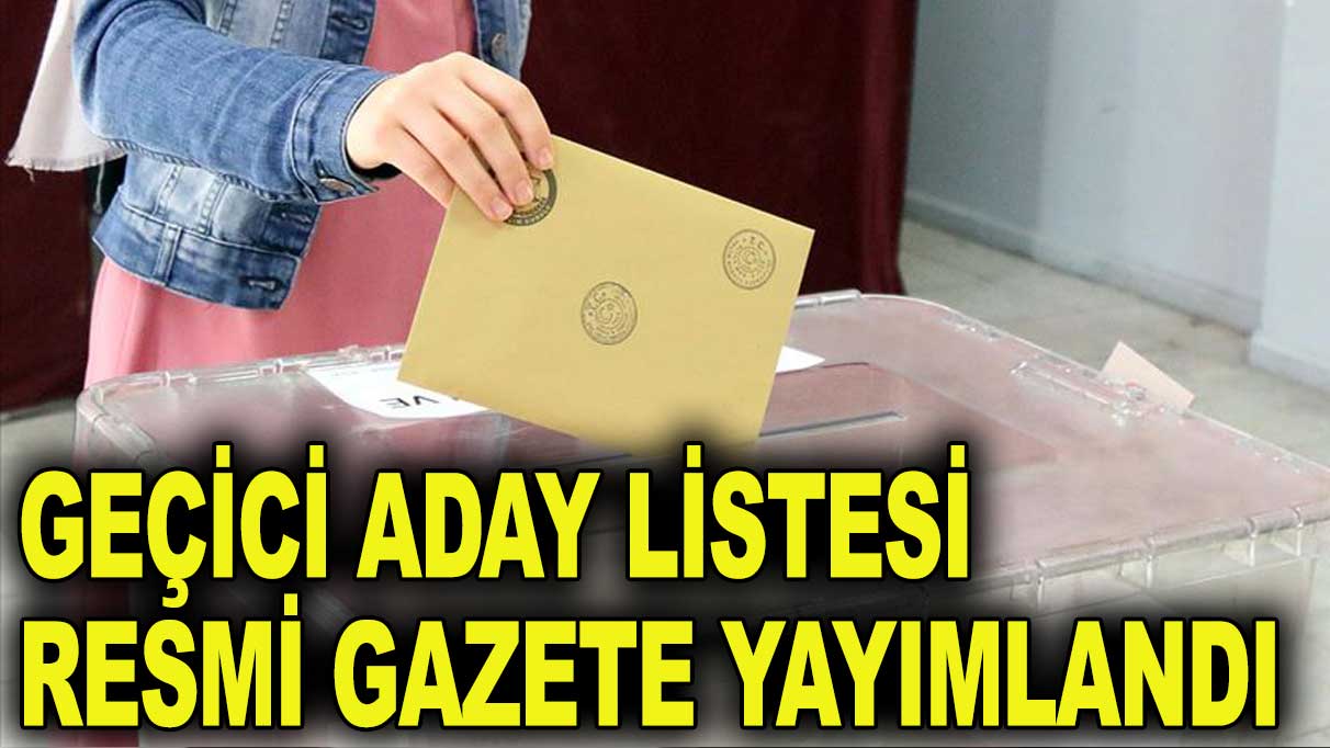 Türkiye seçime 4 cumhurbaşkanı adayla gidiyor