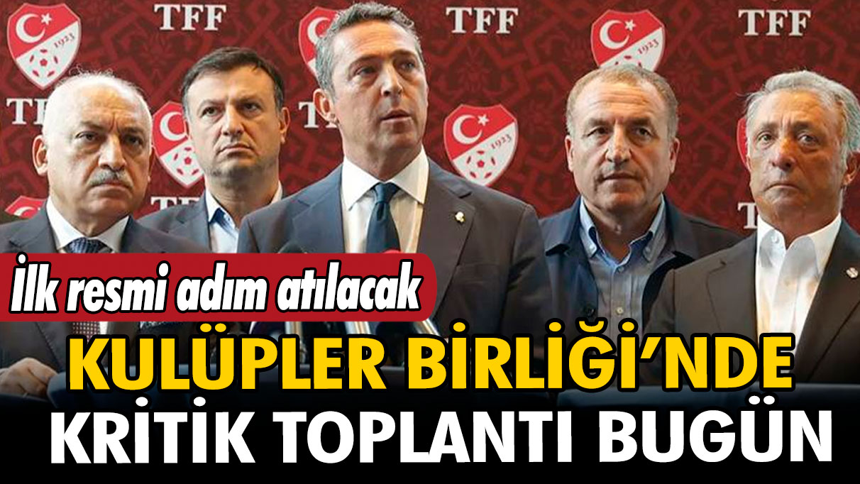 Kritik toplantı bugün yapılıyor: Beşiktaş ilk resmi adımı atacak