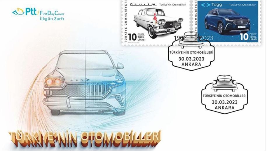 PTT'den "Türkiye'nin Otomobilleri" konulu anma pulu