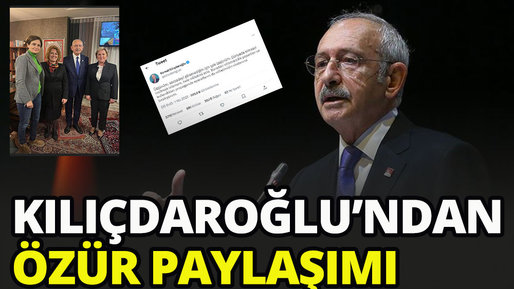 Kılıçdaroğlu seccade için özür diledi