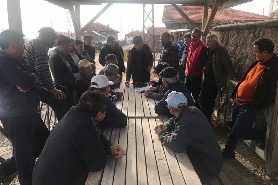 Traktör kredisi için kura çekildi