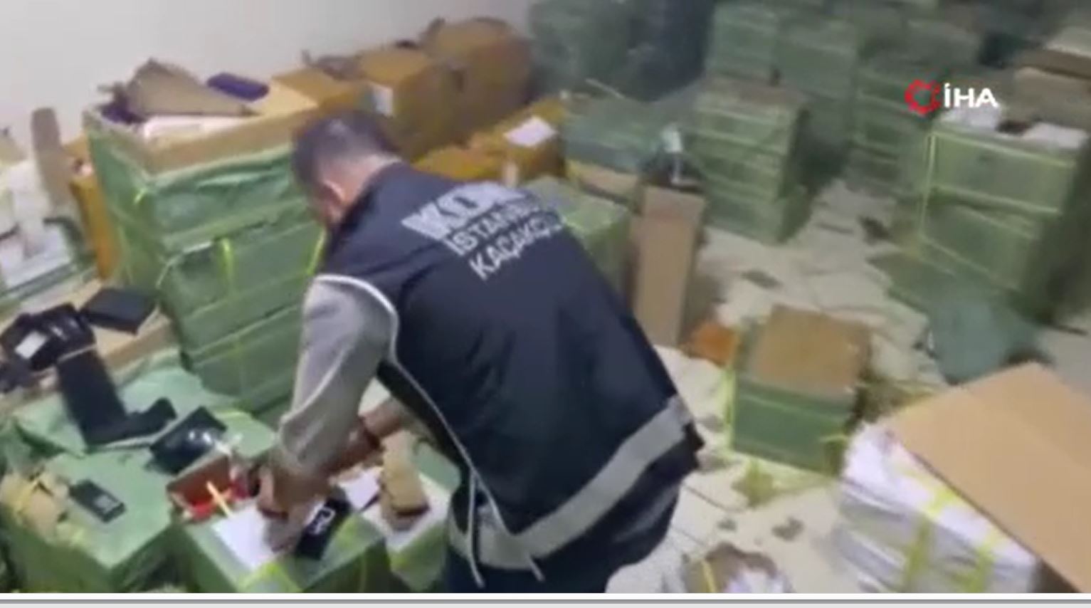 115 milyon liralık kaçakçılık operasyonu