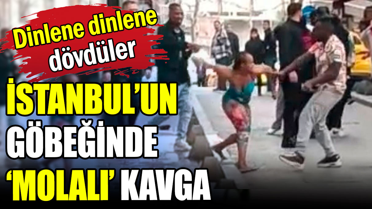 İstanbul'da garip kavga: Dinlene dinlene dövdüler
