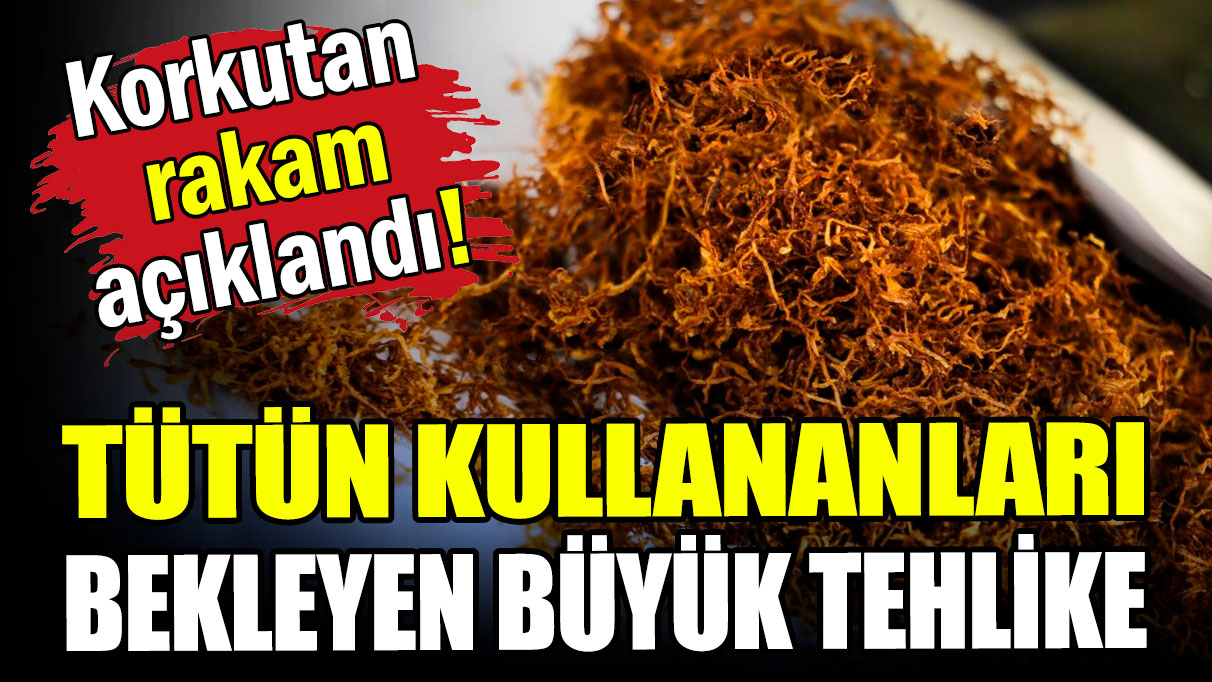 Tütün bağımlıları dikkat: 1 milyar kişi tehlikede!