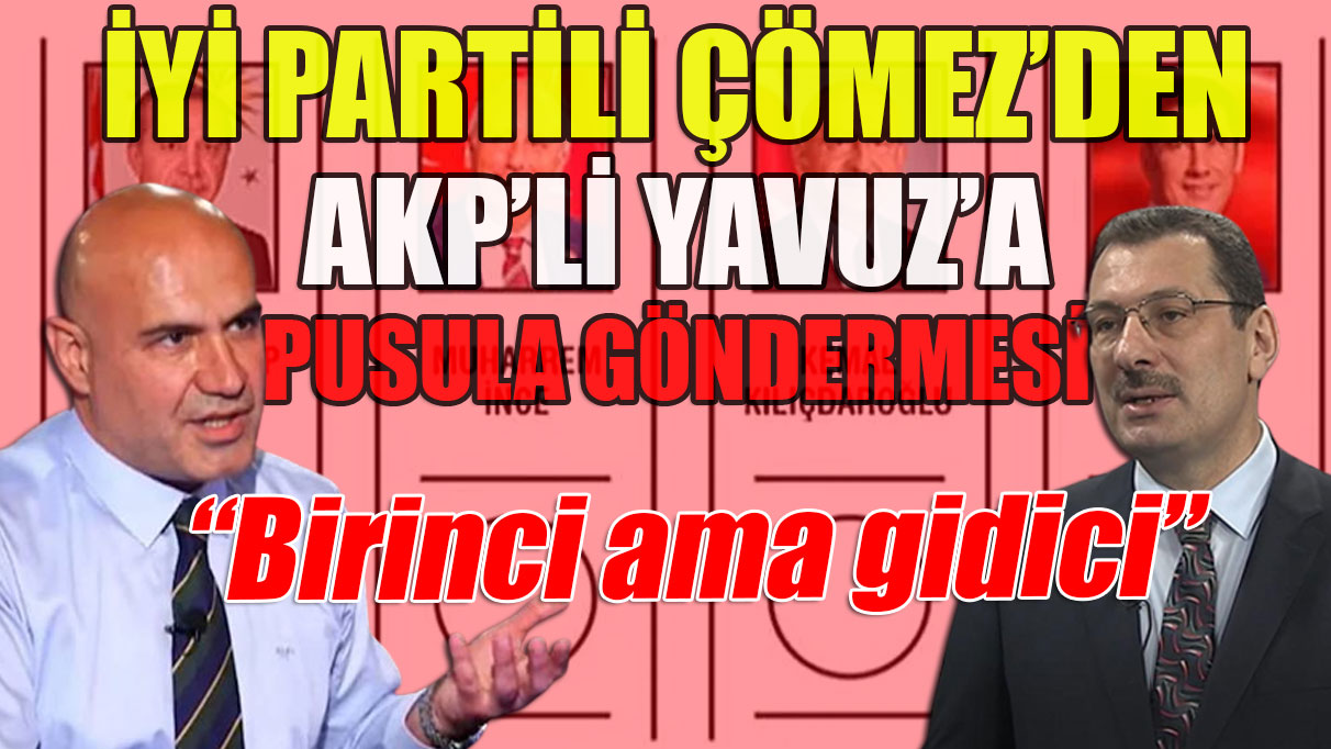 İYİ Partili Çömez'den AKP'li Yavuz'a 'oy pusulası' göndermesi