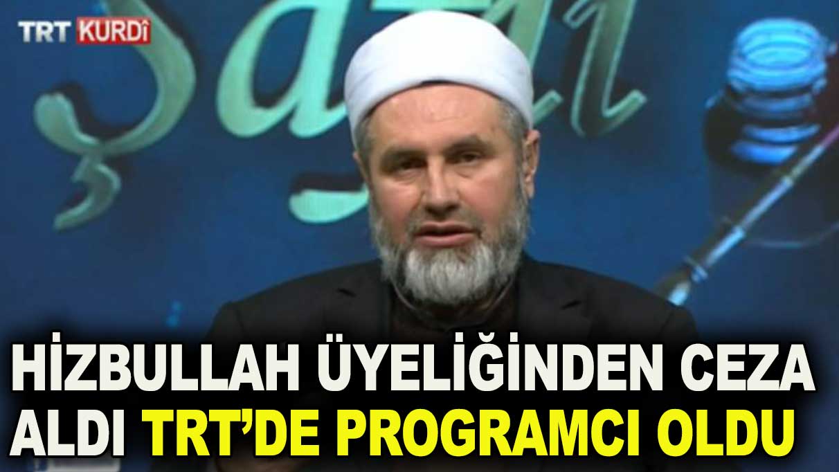 Hizbullah’ın öğretmeni TRT Kürdi’de  programcı olmuş