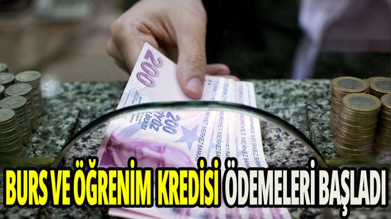 Burs ve öğrenim kredisi nisan ayı ödemeleri başladı