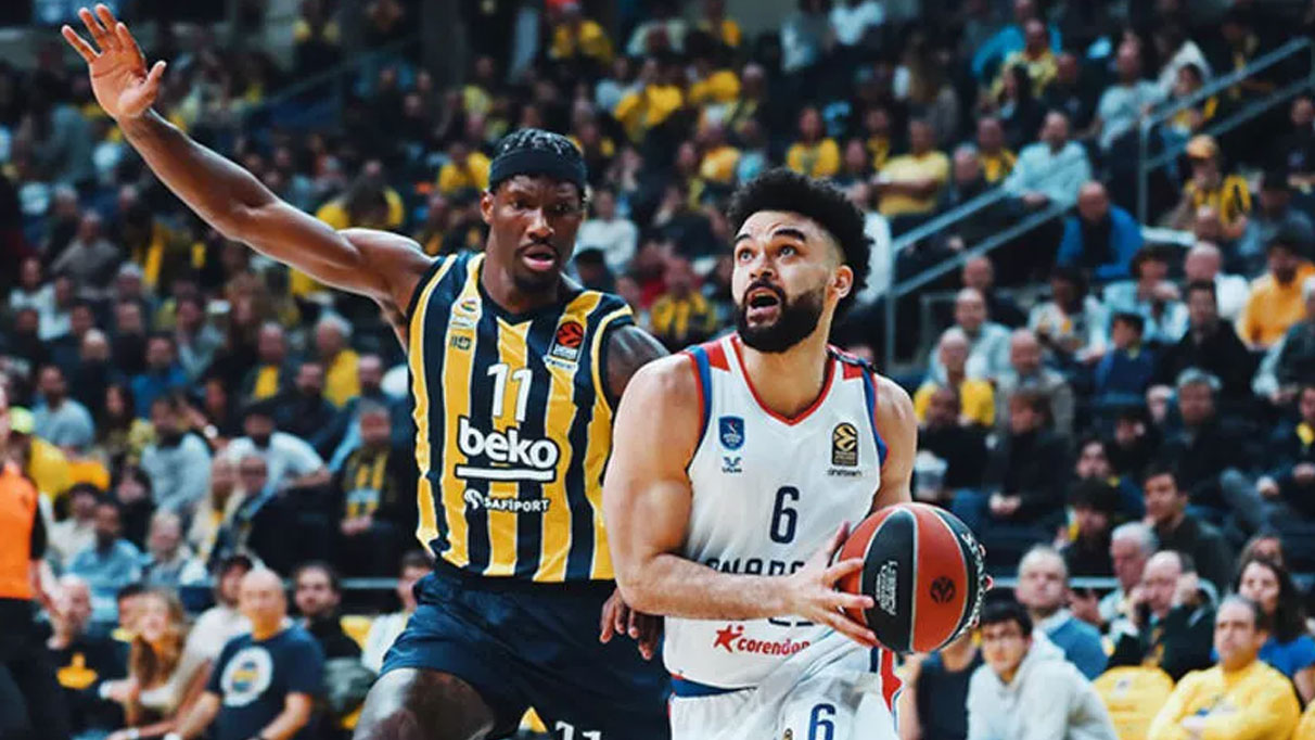 Euroleague'deki Türk derbisinin galibi Fenerbahçe Beko