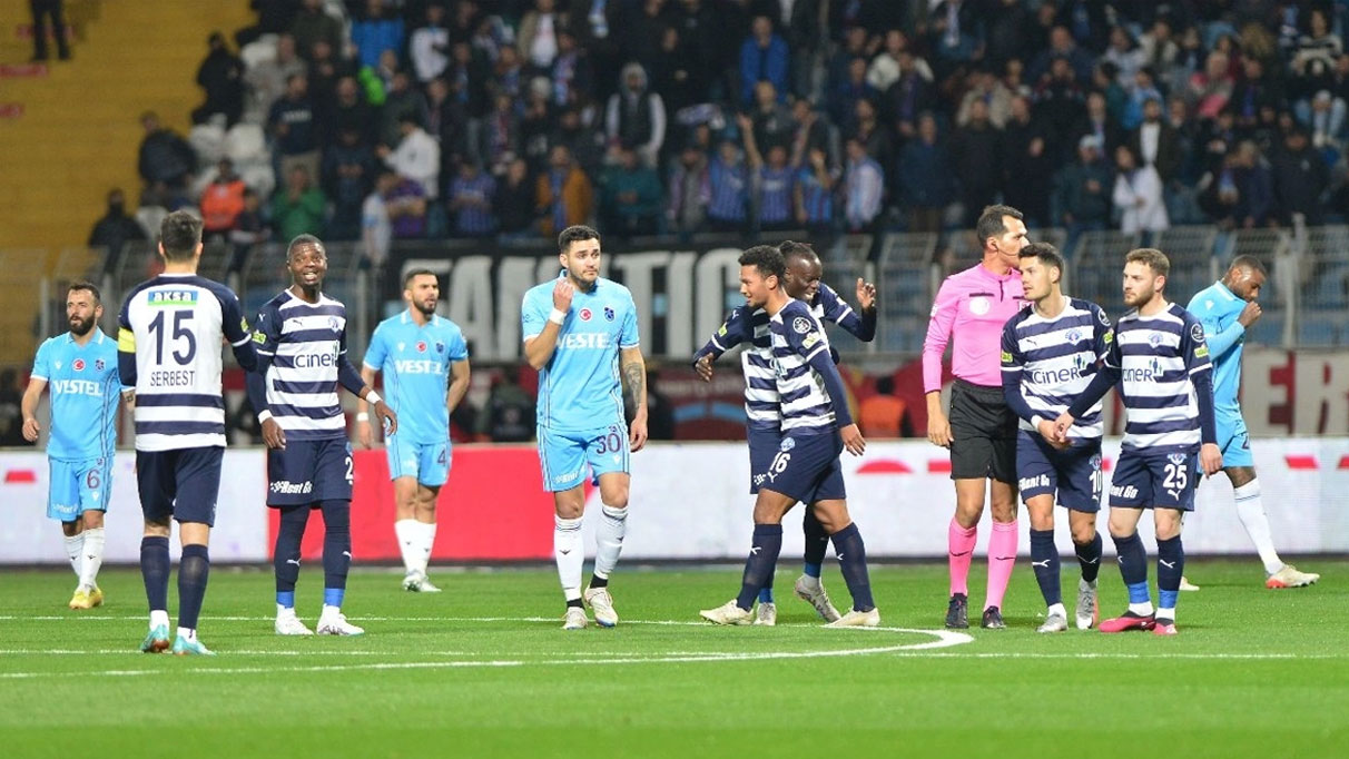 Trabzonspor deplasmandan eli boş döndü