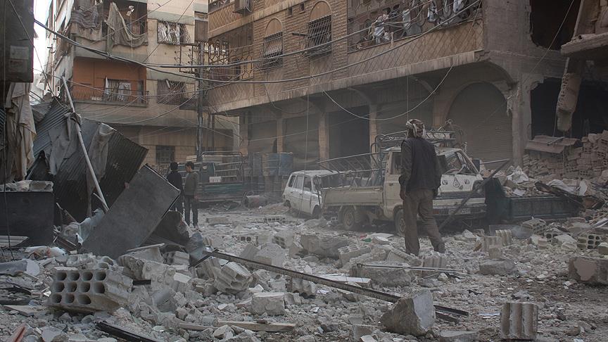 Esed rejiminin Doğu Guta saldırılarında 18 sivil hayatını kaybetti