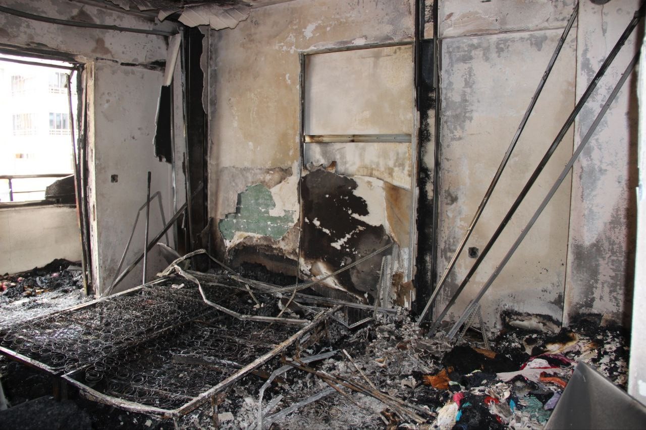 Yangın 3 yaşındaki Eylül'ü aldı