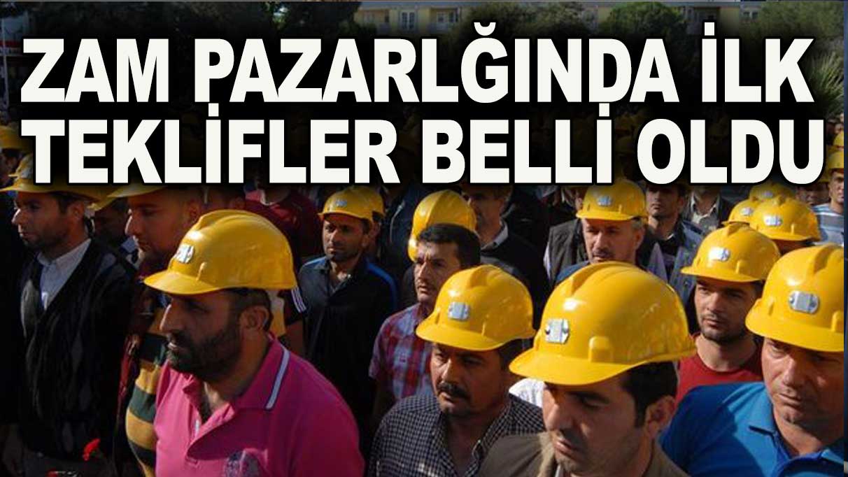 Kamu işçisine ilk 6 ay için zam teklifi belli oldu