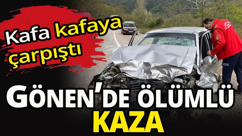 Gönen' de ölümlü kaza