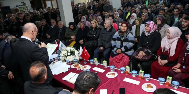 Çelikbilek Rüzgarlıbahçe’de imarı anlattı