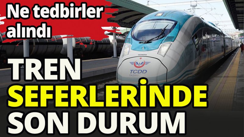 Bayram öncesi trenlerde kapasite arttırıldı