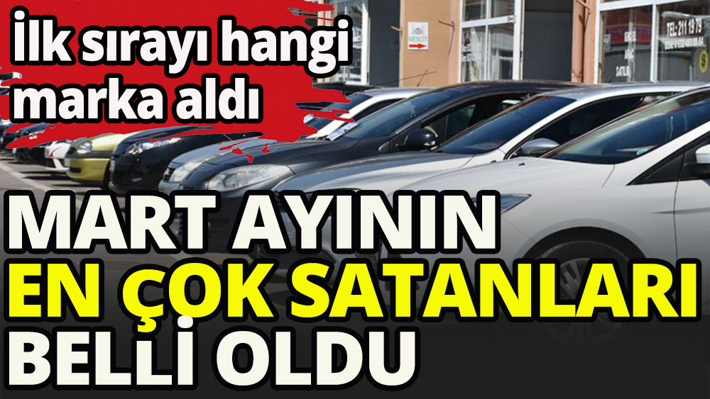 İkinci elde mart ayının şampiyonları