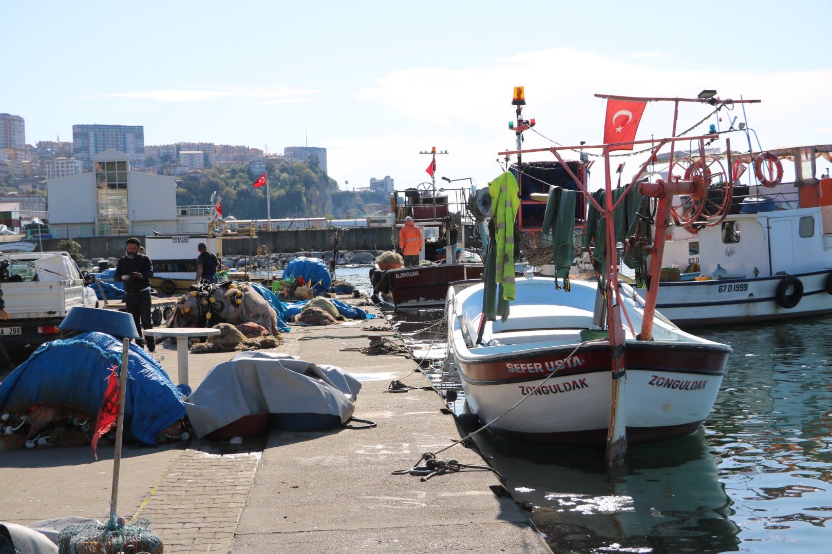 Zonguldak’ta av sezonunda bin 800 ton balık yakalandı