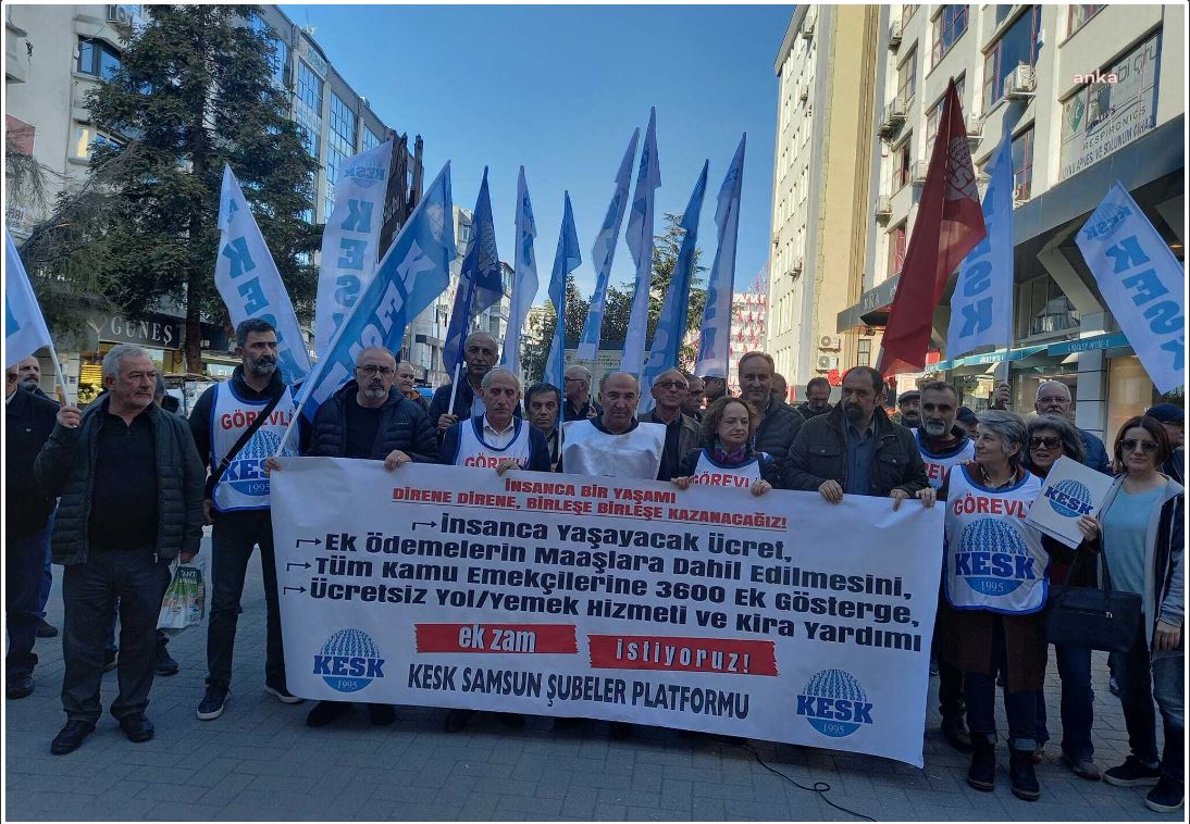 KESK'ten hayat pahalılığına protesto