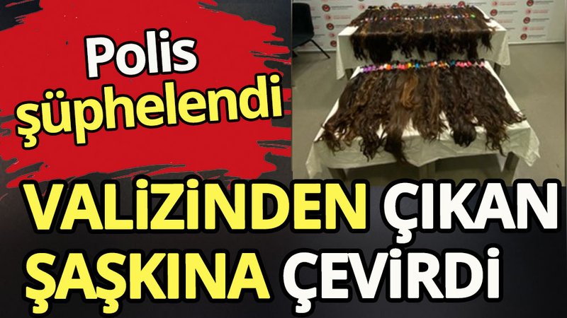 Havaliman'ında 15 kilogram insan saçı ele geçirildi