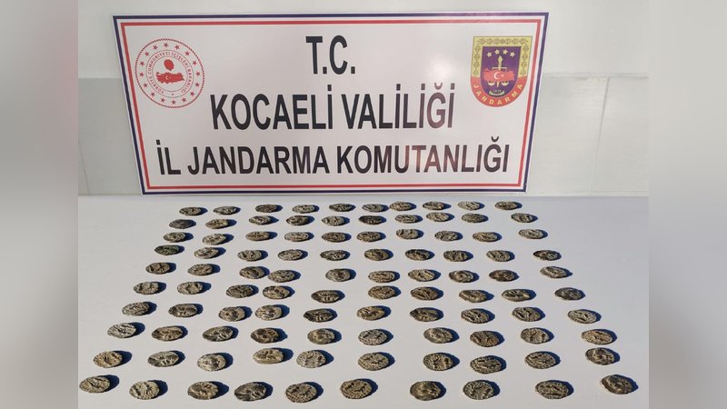 Üzerlerinden Bizans sikkesi çıktı 