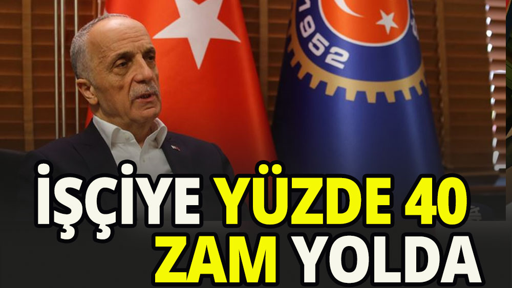 TÜRK-İŞ Genel Başkanı Ergün Atalay'dan zam açıklaması