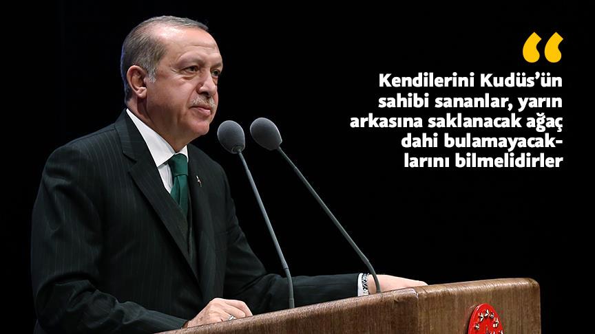 'Trump'ın açıklaması bizi de Kudüs'ü de bağlamaz'