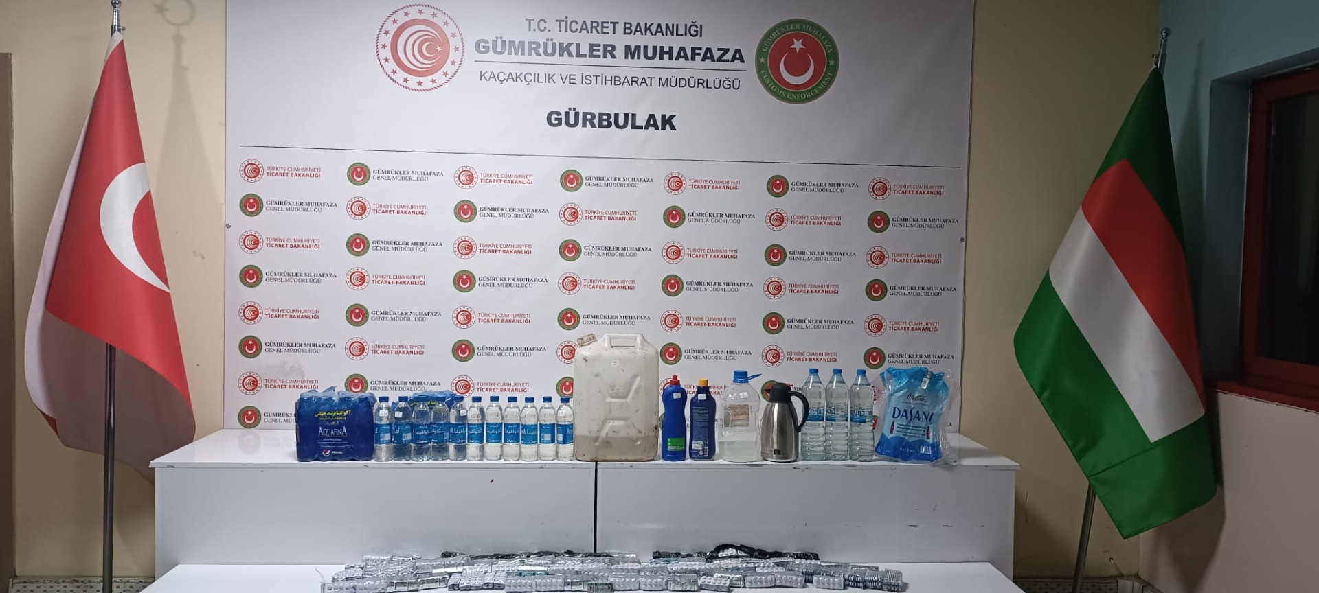 Gürbulak Gümrük Kapısı'nda 26 kilo 880 gram uyuşturucu ele geçirildi