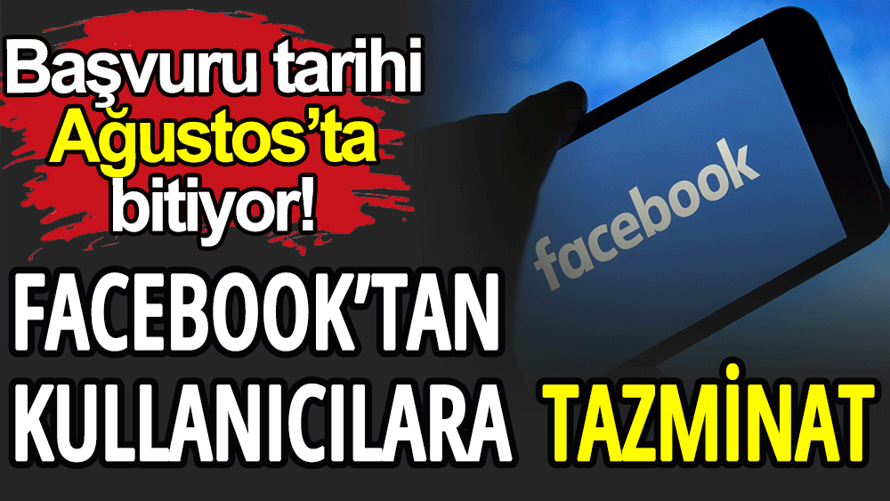 Facebook kullanıcılara tazminat ödeyecek