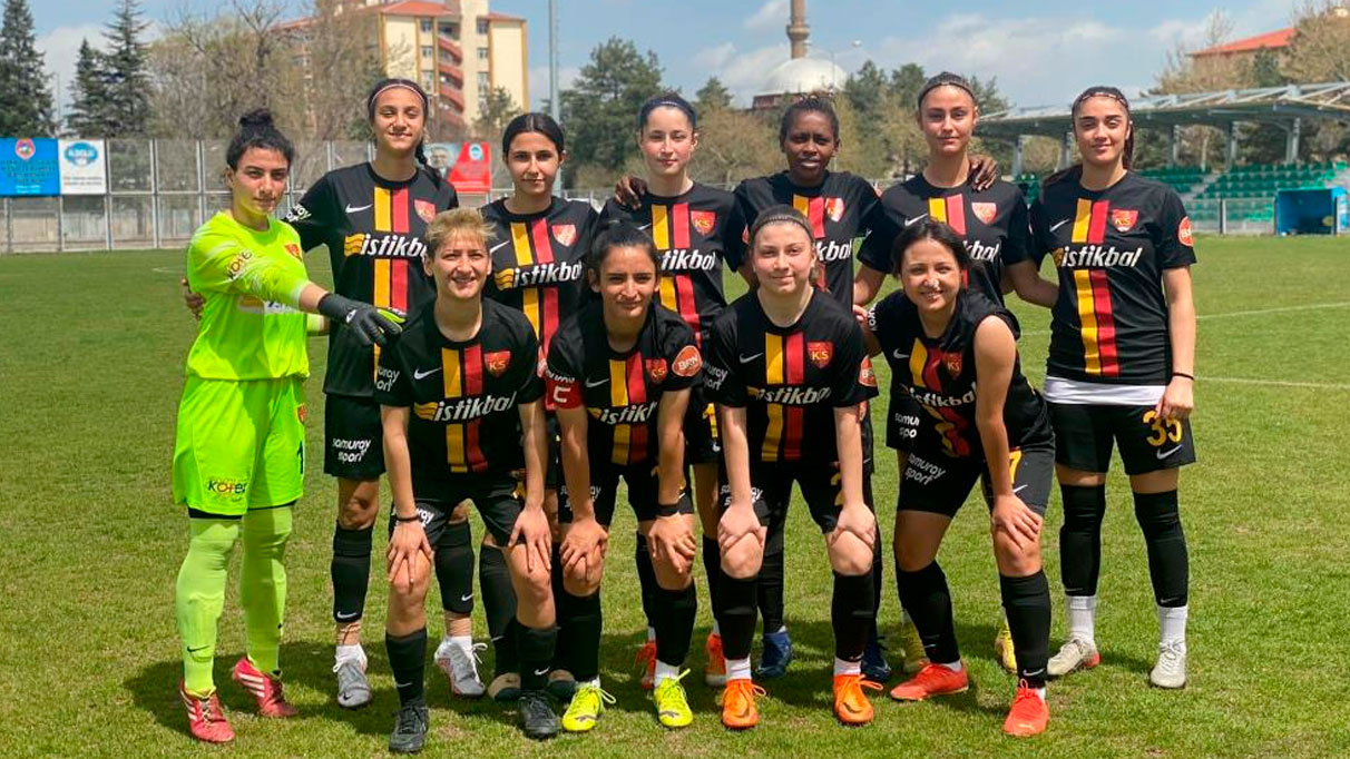 Kadınlar 1.Lig'de Kayseri zaferi